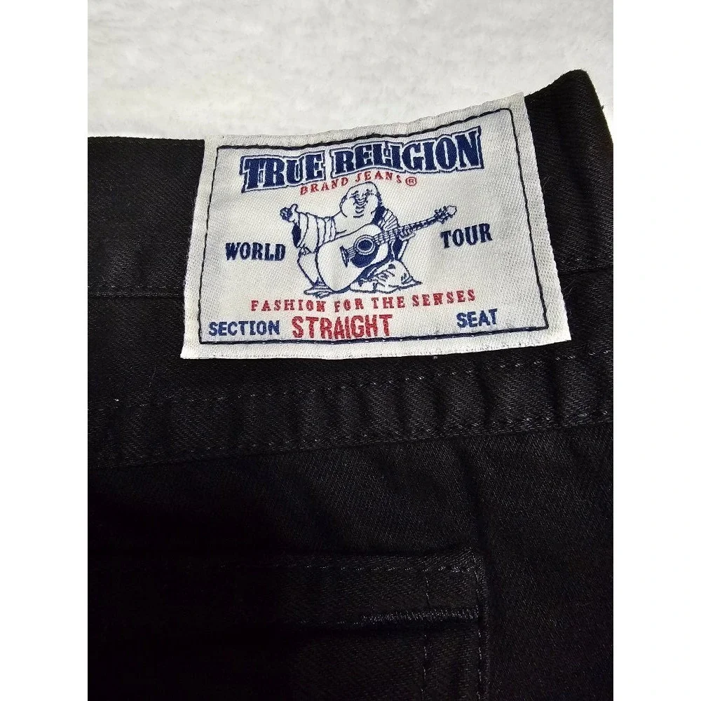 True Religion Womens Size 44‎ Black Boot Cut Jeans